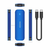 Hard drive case Aisens ASM2-026BLU